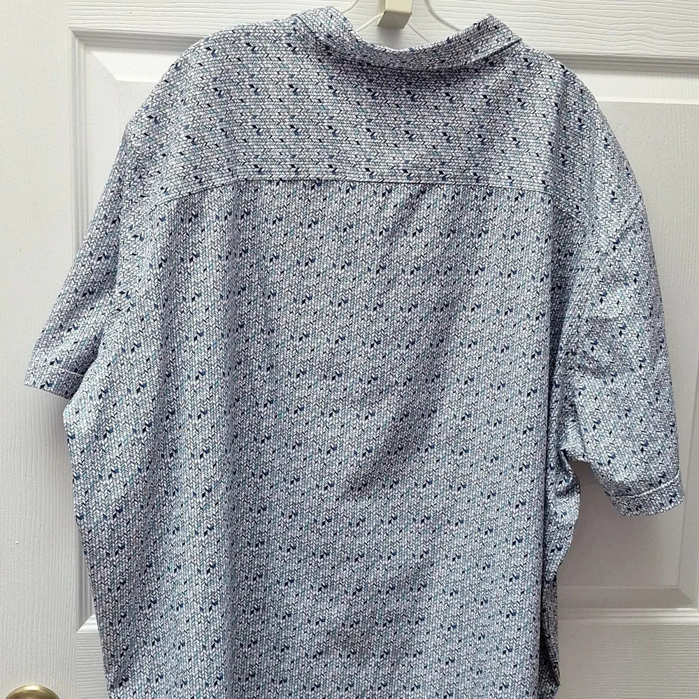 F Apt 9 Casual Stretch Short Sleeve Button Down B… - image 3